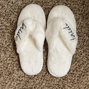 Bride Slippers
